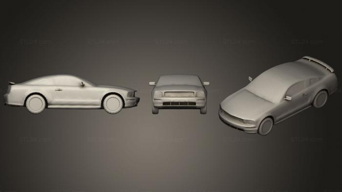 Автомобили и транспорт (Race RC Для конкурса, CARS_0415) 3D модель для ЧПУ станка